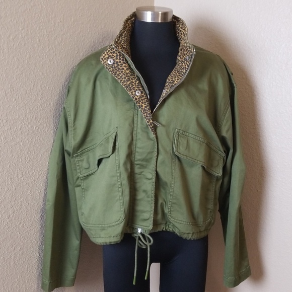 current elliott cropped infantry jacket